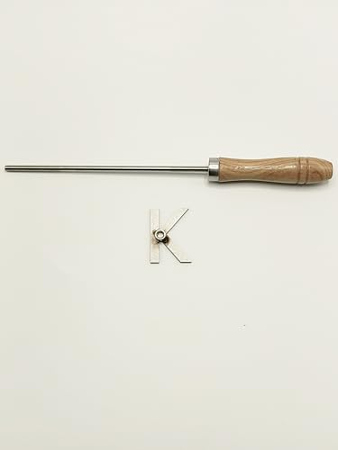 Personalised Wood Branding Iron - 2" Stainless Steel Custom Designs by KEESOON KEESOON