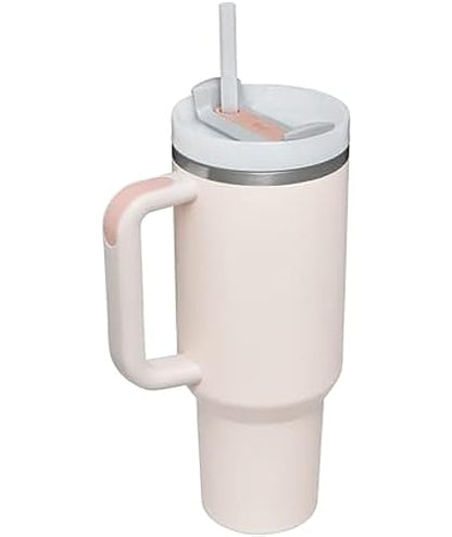 STANLEY Quencher H2.0 FlowState Tumbler 40oz (Rose Quartz) - WoodArtSupply