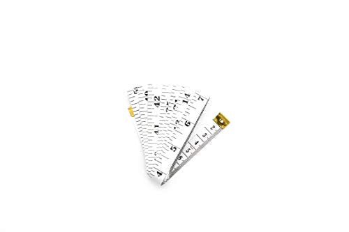 GDMINLO Soft Tape Measure Double Scale Body Sewing Flexible Ruler for Weight Loss Medical Measurement Tailor Craft Vinyl Ruler, Has Centimetre on GDMINLO