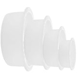 4 Deep Circle Silicone Molds for Resin, Round Silicone Molds for Resin 3" x 2" in, 5" x 2" in, 7" x 2" in, 9" x 2" in Deep Round Molds Deep Epoxy Charmewooden