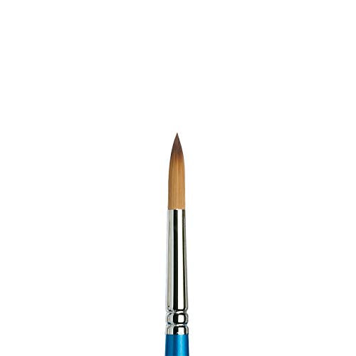 Winsor & Newton Brush, Wood, Transparent, No 9 -. 5.6 mm, Round - Brush, Short Handle