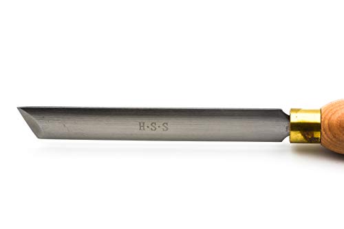 PSI Woodworking LX030 3/4" Oval Skew M2 HSS Woodturning Chisel PSI Woodworking