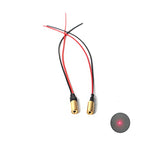 650nm red light laser module industrial laser module adjustable focal length6.2mm(point-2packs) BEITESI