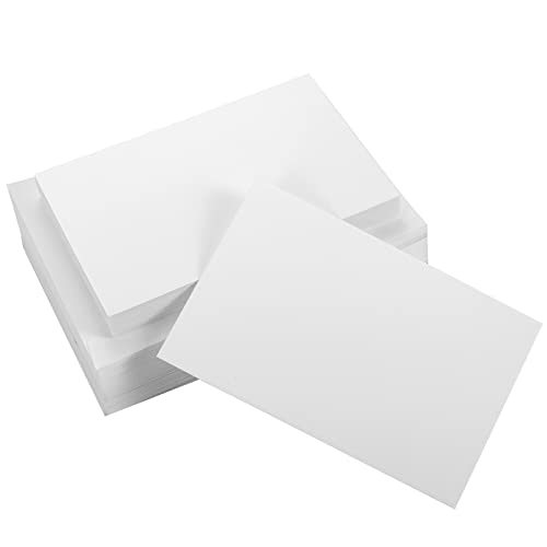 100 Sheet Blank Watercolor Cards with Envelopes, 140 LB / 300 GSM Heavyweight White Blank Cards 4 x 6 Inch Watercolor Cardstock Paper Bulk for
