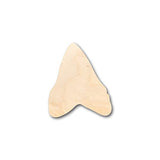 Unfinished Wood Shark Tooth Shape - Craft - up to 36" DIY 10" / 3/4" 24 Hour Crafts