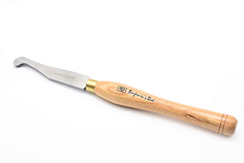 PSI Woodworking LX170 3/4" Hook Nose Scraper M2 HSS Woodturning Chisel PSI Woodworking