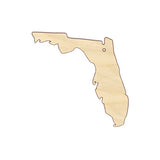 Florida Wood Craft Unfinished Wooden Cutout Art DIY Wood Sign Inspirational Farmhouse Wall Plaque Rustic Home Decor for Home Kitchen Living Room WoodArtSupply