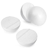 Juvale 24 Pack 3 Inch Foam Balls for Crafts, Smooth Polystyrene Spheres for DIY Decorations, Classroom Projects Juvale