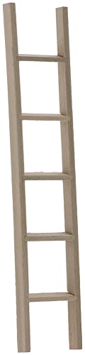 Classics by Handley Dollhouse Miniature Unfinished 6 Inch Straight Ladder - WoodArtSupply