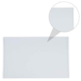 EXCEART Resin Craft Molds Silicone Resin Tray Resin Coaster Molds DIY Silicone Tray Epoxy Resin Casting Molds for Making Table Mat Writing Board Home EXCEART