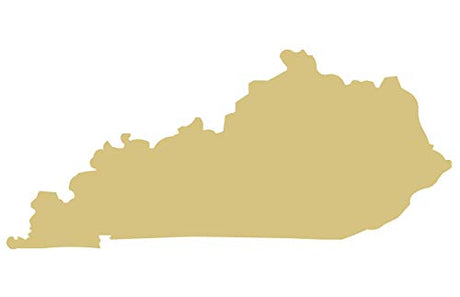 Kentucky Cutout Unfinished Wood Home Decor Everyday Door Hanger MDF Shape Canvas Style 1 Diverse Woodworking