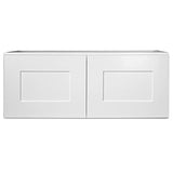 Design House Brookings Unassembled Shaker Wall Kitchen Cabinet, 30x12x12, White Design House