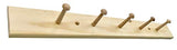 30" Shaker Peg Rack Unfinished WoodArtSupply