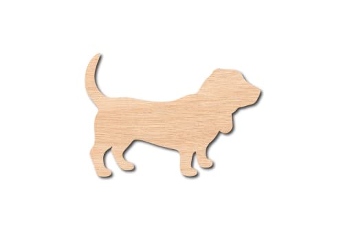 Unfinished Wood for Crafts - Wooden Afgan Hound Dog Silhoutte - Craft- Various Size, 1/8 Inch Thickness, 1 Pcs - WoodArtSupply