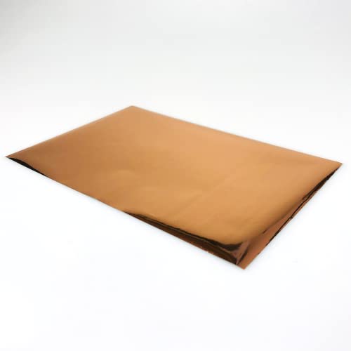 50pcs Foil Transfer Sheet for Cricut Joy Maker 3 2 1/Cricut Explore 3 2/Air 2 3/ Cameo (No Heating Required) DIY Rese Gold Ruby wolovo