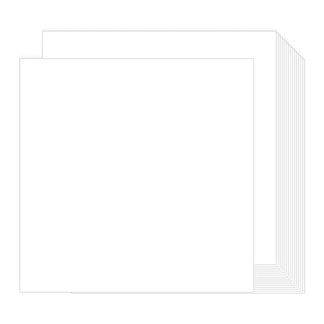 White Cardstock 12x12-100 Sheets Cardstock Paper, Goefun 80lb White Card Stock Paper for Card Making, Cricut, Crafting, Scrapbook, Photo Albums Goefun