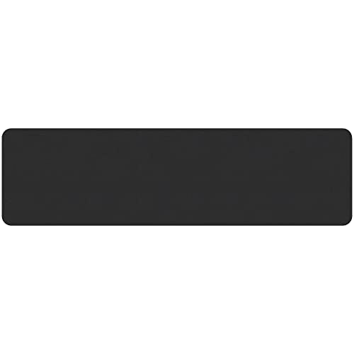 GelPro Anti-Fatigue Nonslip 1/2" Thick Hard Floor Utility Mat for Garage, Patio and Kitchen, 20" x 72", Leather Grain Black GelPro
