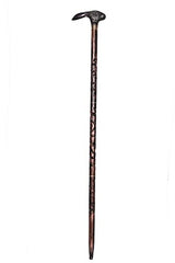 Sunrise Wood STORE'S Rabbit Head Steampunk Walking Stick Victorian Handmade Cane Wooden Walking Stick WoodArtSupply