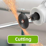 Huepar Tools Rotary Tool Accessories Kit, 510Pcs Accessories Kit,1/8 inch(3.2mm) Diameter Shanks, Universal Accessories for Easy Cutting, Sanding, Huepar Tools