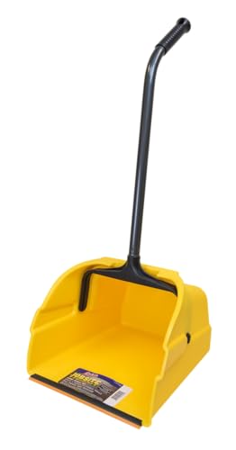 Quickie Debris Dustpan with Handle, Jumbo Debris Pan - WoodArtSupply