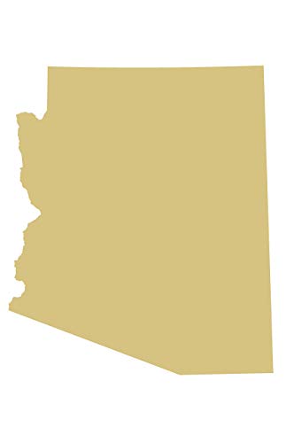 Arizona Cutout Unfinished Wood Sports Theme Home Decor Everyday Door Hanger MDF Shape Style 1 (12") Diverse Woodworking
