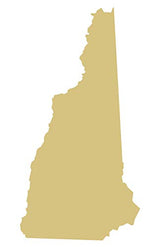 New Hampshire Cutout Unfinished Wood Sports Home Decor Everyday Door Hanger MDF Shape Canvas Style 1 (18") Diverse Woodworking