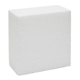 Juvale 12 Pack Foam Blocks for Crafts, Polystyrene Brick Rectangles for Floral Arrangements, Art Supplies, Holiday Decor (4 x 4 x 2 in, White) Juvale