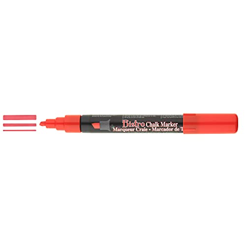 Uchida 483-C-2 Chisel Tip Bistro Chalk Marker, Red - WoodArtSupply