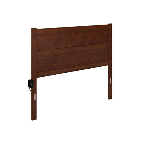 AFI NoHo Queen Headboard in Walnut - WoodArtSupply