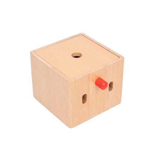 Adena Montessori Baby Full Wood Tissue Box Infant Toys for 6-12 Months Baby Adena Montessori