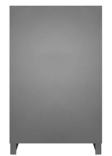 Durham Extra Heavy Duty Welded 12 Gauge Steel Lockable Storage Cabinet, HDC-244878-4S95, 1200 lbs Shelf Capacity, 24" Length x 48" Width x 78" Durham