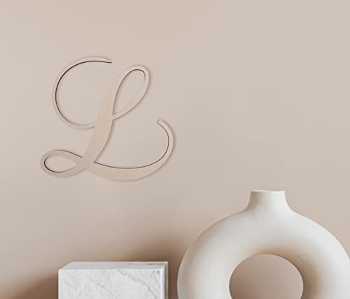 Jess and Jessica Wooden Letters Cursive Wood Letter for Wall Décor Various Sizes Premium Quality & Durable Smooth Laser Cut Unfinished Design Ideal Jess and Jessica