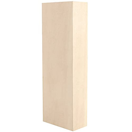 JAPCHET 2 Packs 10 x 3.5 x 1.7 Inch Basswood Carving Blocks, Natural Carving Blocks, Unfinished Basswood Blocks for Carving, Crafting and Whittling JAPCHET