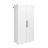 Prepac HangUps Large Elegant Wall-Mounted Storage Cabinet in White Prepac