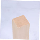 VILLCASE 40 pcs Natural Wood Blocks Small Wood Block Unfinished Wood Cubes Whittling kit Whittling Wood Unfinished Wood Sign Block Wood Blocks for VILLCASE