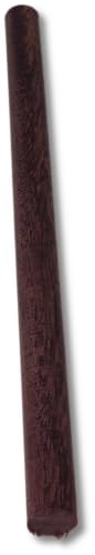 Wooden Dowel Rods - Walnut, Purpleheart, and Cherry in Each Pack - 3/4 x 12 Inch (Pack of 3) - Kiln-Dried Unfinished Natural Hardwood Dowels for dry-tops
