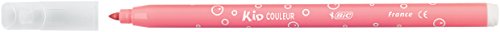 Bic Kids Kid Couleur Felt Tip Colouring Pens - Assorted Colours, Cardboard Wallet of 12 BIC