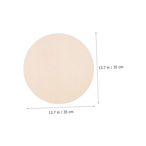 BESPORTBLE 5pcs Wooden Blank Hanging Tag Christmas Wood Sign Wood Sign Blank Unfinished Wood Cutout Blank Wooden BESPORTBLE