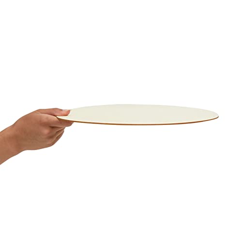 Unfinished Wood Round Circle Cutouts, 12 Inch Wooden Discs for Crafts, Projects, Wood Burning, Painting, Decor (8 Pack) Juvale