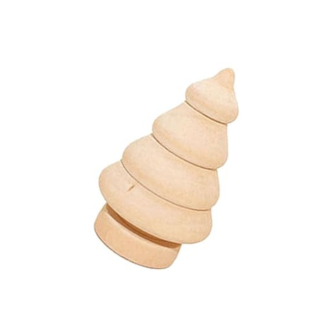 NOLITOY Wooden Christmas Crafts en Wooden Peg Dolls Unfinished NOLITOY