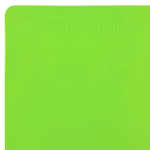 Surebonder Large Silicone Mat with Ruler for Hot Glue Gun Projects, Flexible & Heat Resistant Surface for Easy Cleanup Or Use for Tracing Projects, Surebonder