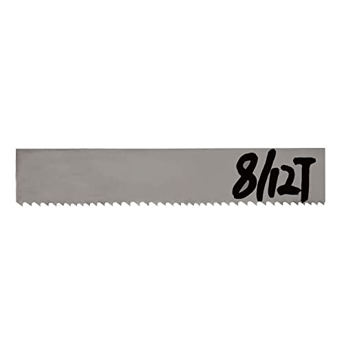 Imachinist S9334812 M42 93" X 3/4" X 8/12tpi Bi-Metal Band Saw Blades Metal Cutting Variable Teeth Imachinist