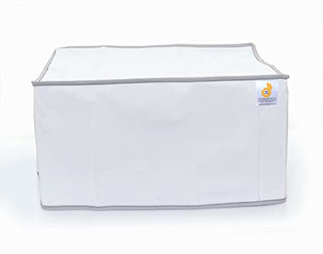 Perfect Dust Cover, White Nylon Cover Compatible with xTool M1-10W Laser Cutter/Engraver WITH RISER BASE WITH HONEYCOMB PANEL, Anti-Static and PERFECT DUST COVER