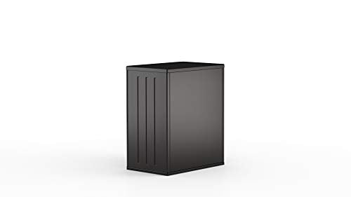 Suncast Commercial 9 Cubic Ft. Heavy-Duty Resin Cabinet with 2 Shelves, Dark Grey Suncast Commercial