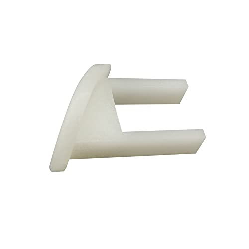 Nimiah Switch Safety Key Replacement Sears Craftsman Radial Arm Table Saw Plastic Oval Jointer Band Drill Press Parts -White（10 pcs）fits part numbers Nimiah