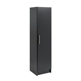Prepac Elite Black 16" Storage Cabinet with Adjustable Shelves Prepac