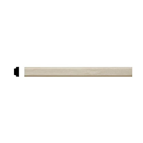 1426-4WHW Unfinished White Hardwood Shelf Edge Trim Moulding ORNAMENTAL