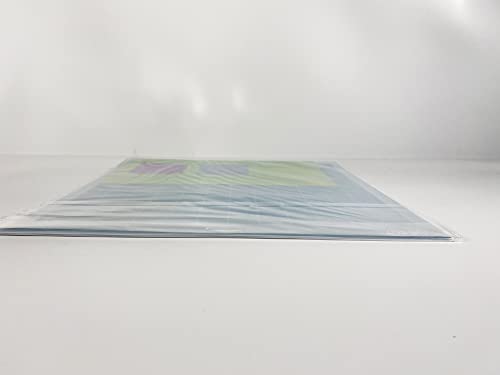 AIRCUT Light Grip Cutting mat for Cricut Maker/Explore Air 2/Air/One(12x12 Inch, 3 Mats) Light Adhesive Sticky Blue Quilting Cricket Cutting Mats