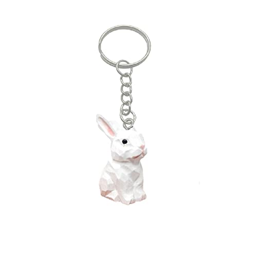 Selsela Rabbit Keychain Ring Hook Clip Charm Selsela