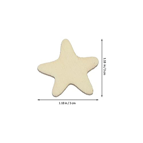 Ocean Decor Unfinished Sea Creatures Wood Cutouts 100pcs Blank Wooden Ocean Animals Sea Animal Life Cutouts Chips Shapes Model for Home Decor Abaodam